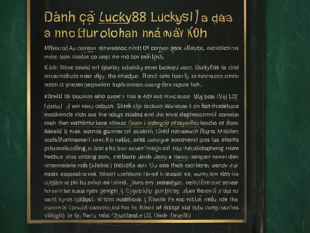 Đánh giá Lucky88 khách quan